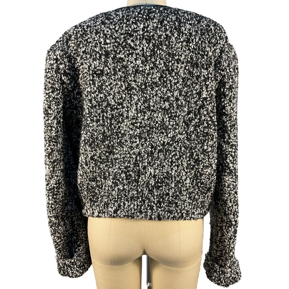 Isabel Marant Textured Black Gradilia Jacket Size 44 EU / US 12 - Picture 3 of 6